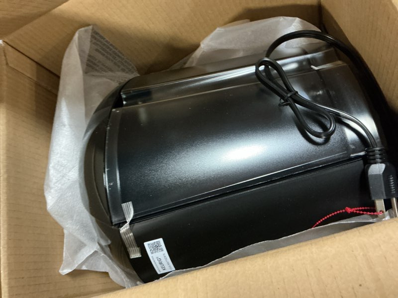 Condition photo showing As Is for keurig k-classic single serve k-cup pod coffee maker, with 3 brew sizes, 48oz removable reservoir, black