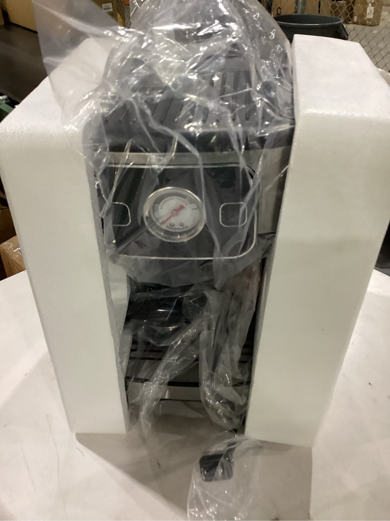 Condition photo showing New/Like New for espresso machine 20 bar with steam milk frother, stainless steel coffee machine with removable water tank for cappuccino,latte, compact stainless steel coffee maker for home,great gift