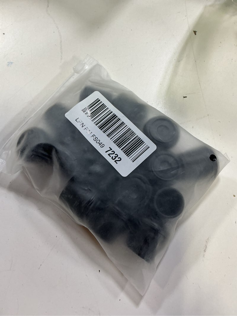 Condition photo showing New/Like New for chair leg floor protectors extra small 24 pcs,silicone chair leg protectors for hardwood floors/tiles,360°wrapped felt bottom to prevent scratch and reduce noise, round black(fit:0.6"-0.8") black xs-24pcs(fit:0.6"-0.8")