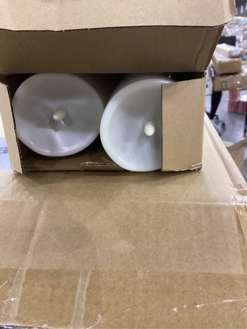 Homemory Outdoor Waterproof LED Candles, Battery Operated with Remote and Timers, Electric Fake Plas