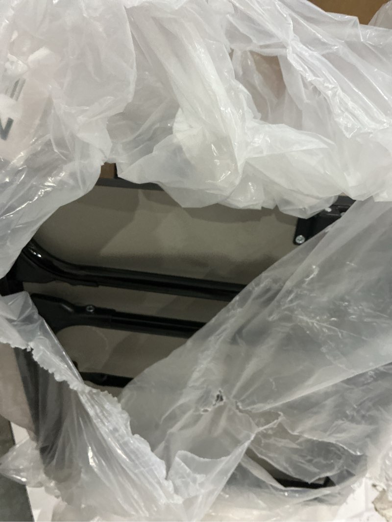 Condition photo showing As Is for buyify foldable laptop bed desk for couch, sofa - large lap desk tray table with cup holder and tablet slot - portable notebook stand for eating, writing, studying and wfh -new-006 deep