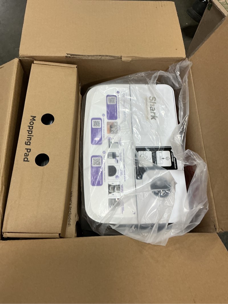 Condition photo showing Good Condition for Shark Stratos 2-in-1 Robot Vacuum & Mop with 25+ Hands-Free Features & NeverTouch Self-Cleaning Base, Precision Mapping, Autolift Technology, HEPA Filtration, Edge Detect, AV2700ZE, White