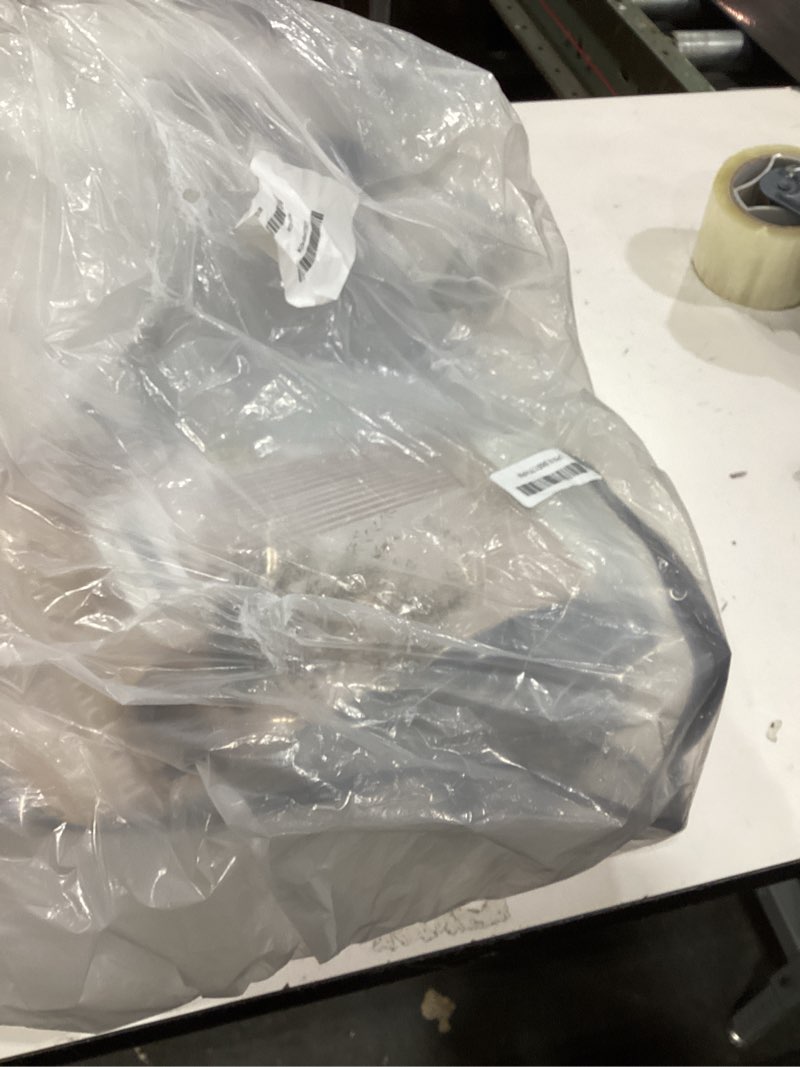 Condition photo showing As Is for Natural Linen 100% Black Out Pinch Pleated Curtains 108 Inches Long 2 Panels Set for Bedroom Cream Back Tab Thermal Insulated Energy Efficient Blackout Curtains Living Room High Ceiling Length 9 Ft Natural Linen 40"W x 108"L (Pack of 2)