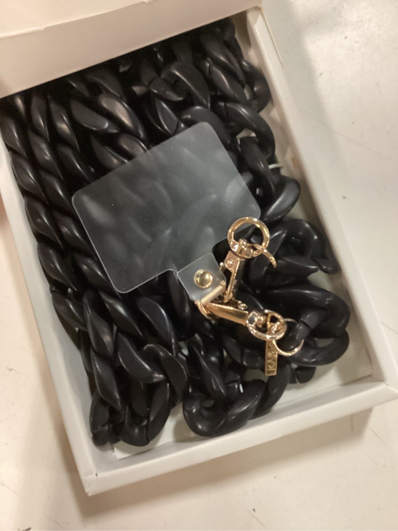 Condition photo showing Good Condition for karma by body glove universal crossbody phone chain - black