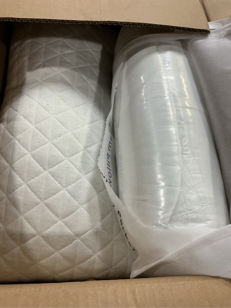 Condition photo showing Good Condition for keyoohome shredded memory foam pillows for sleeping,bed pillows king size set of 2 pack cooling adjustable,good for side and back sleeper with washable removable cover