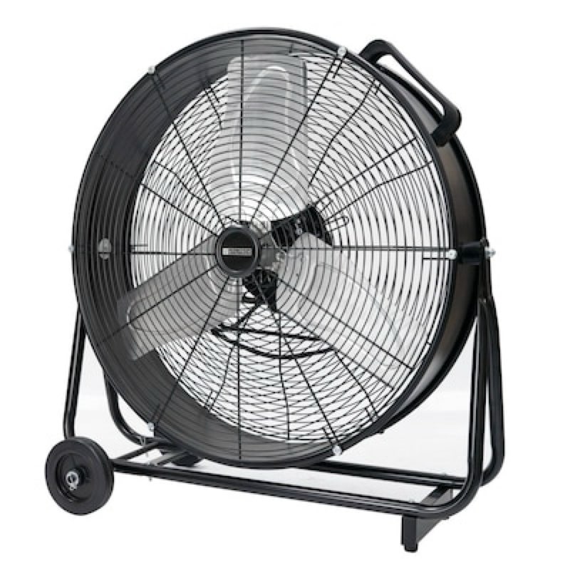 1k+ bought last week utilitech 24-in high velocity indoor industrial fan, in black
