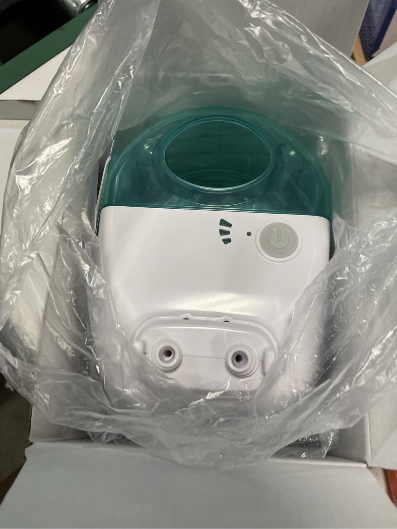 Condition photo showing Good Condition for nasalfresh md - dual powered nasal irrigation system nasal rinse and wash - sinus decongestant relief system w/ 30 saline packets - rechargeable - 2 sets of nose pillows - snoring remedy