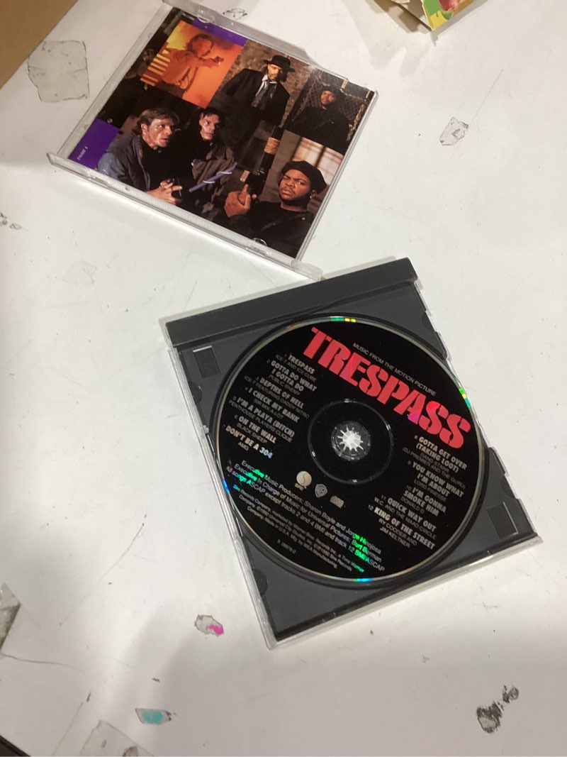 Condition photo showing As Is for trespass  explicit_lyrics