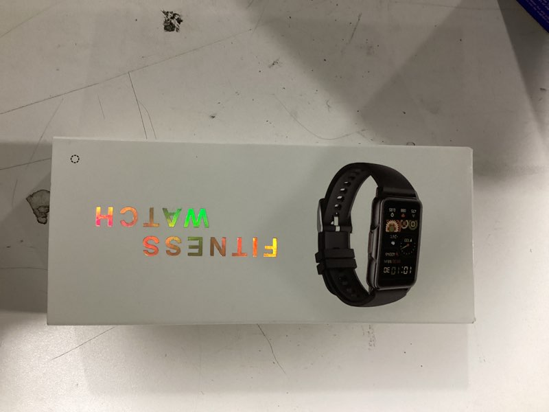 Condition photo showing New/Like New for Smart Watch Health Fitness Tracker with 24/7 Heart Rate, Blood Oxygen Blood Pressure Sleep Monitor, 115 Sports Modes, Step Calorie Counter Pedometer IP68 Waterproof for Android and iPhone Women Men Graphite Black
