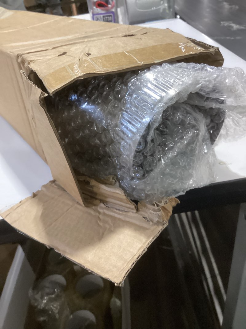 Condition photo showing Good Condition for ud48s 4" adjustable dryer vent kit 23"-43", compatible with whirlpool and all 4" dryer vent outlet, periscope dryer vent for tight spaces, easy install laundry venting, oem, stainless steel