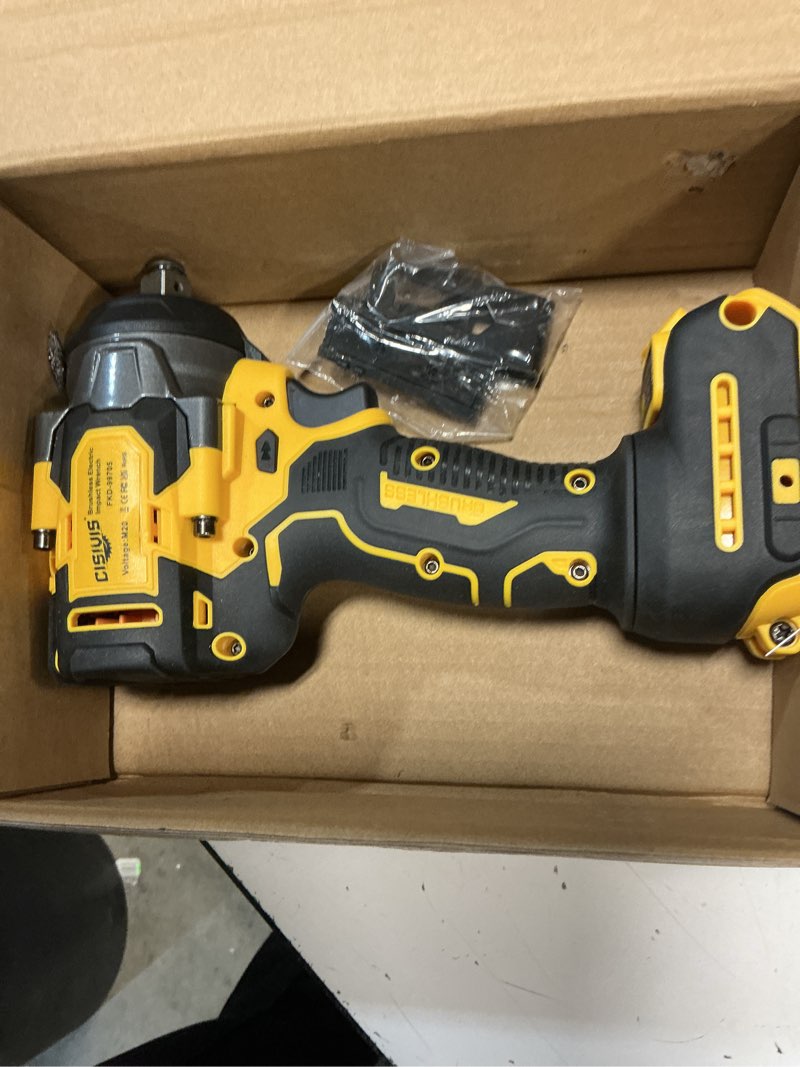 Condition photo showing Good Condition for yoibuy cordless impact driver 1/4 inch, compact design, head length only 4-1/4" and 2.0 lbs, powerfu