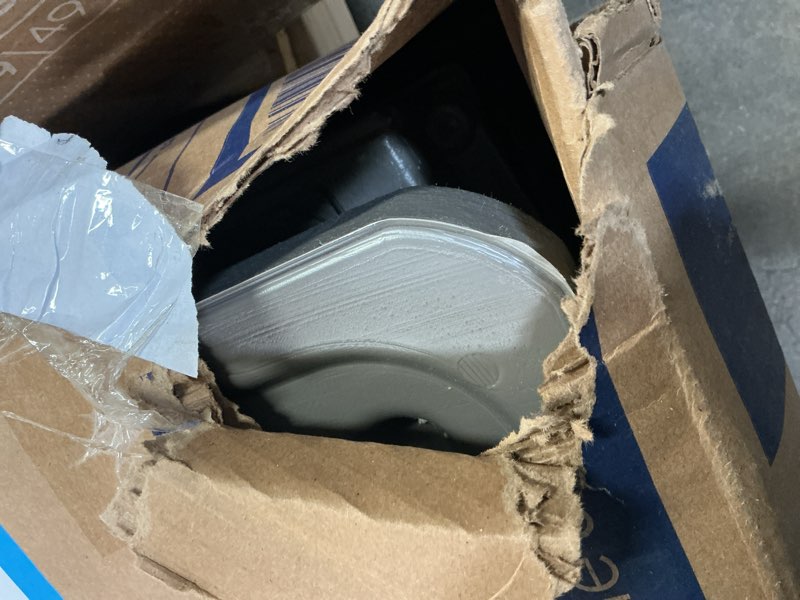 Condition photo showing New/Like New for Suncast BMDB12000ST 124 Gallon Capacity Herringbone Pattern Stoney Deck Box