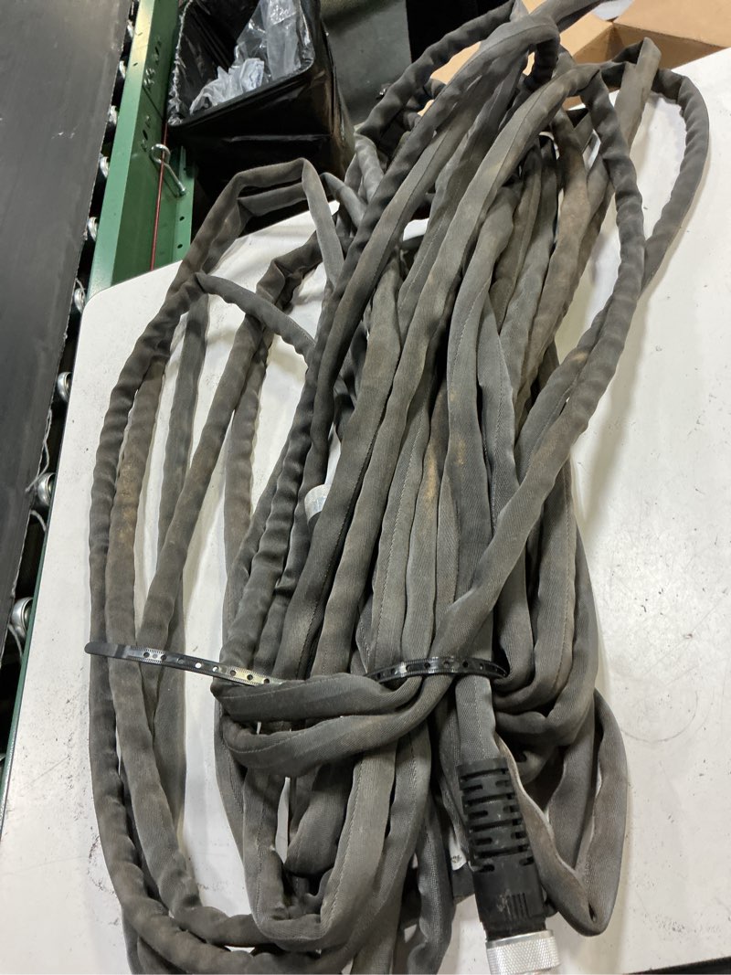 Condition photo showing As Is for lefree expandable garden hose 100ft lightweight flexible retractable water hoses