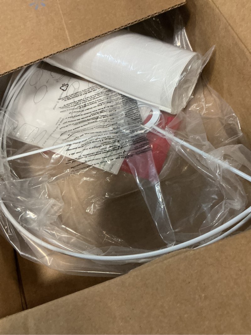Condition photo showing Good Condition for outon large drum lamp shades for floor lamps, 16" top x 16" bottom x 9" high, easy to assemble, replacement linen lampshades for table lamps & bedside lamps (1.65" spider), beige
