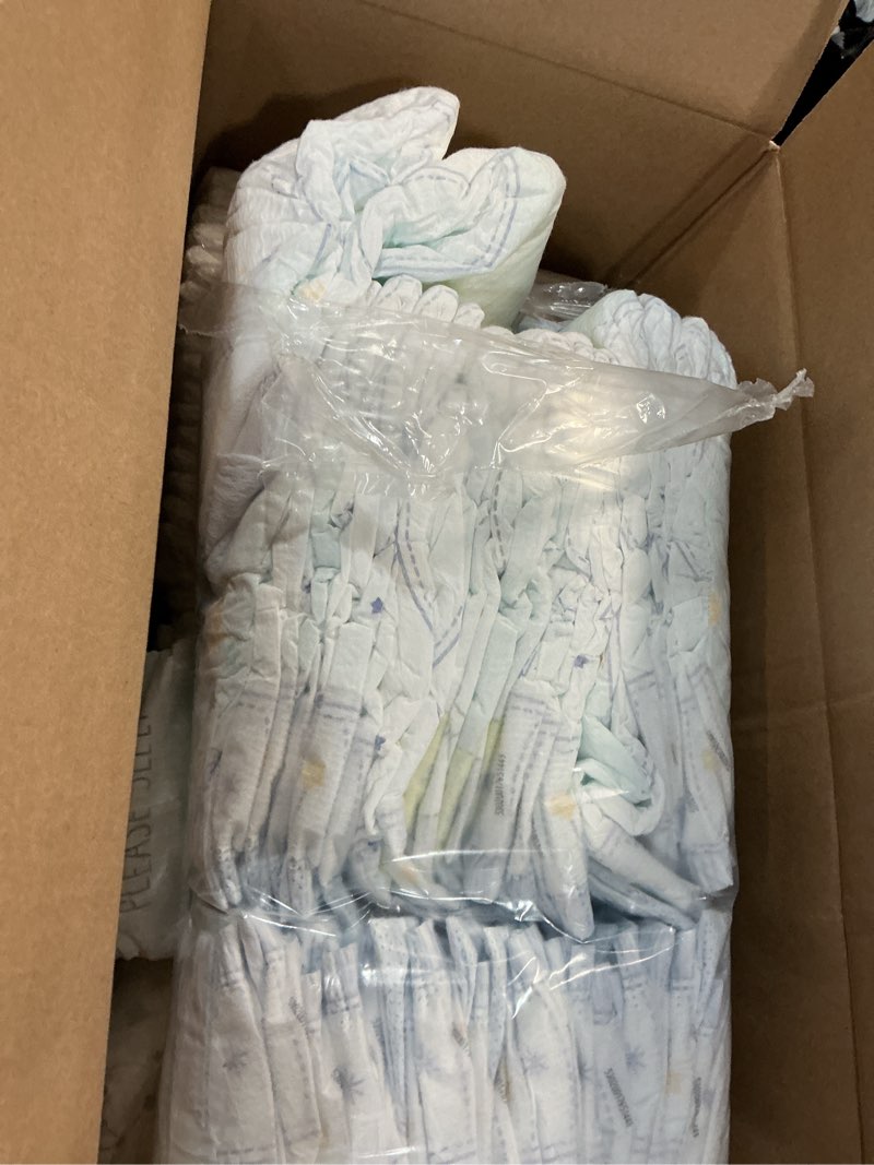 Condition photo showing As Is for Pampers ZZZ Overnight Diapers, Size 5 (27+ lbs), 88 Count, Nighttime Protection Disposable Baby Diaper, Night Time Leak and Skin Protection Size 5 88