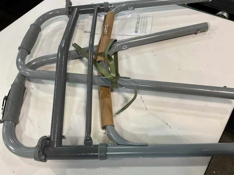 Condition photo showing Good Condition for medline lightweight junior/lower height folding walker with 5” wheels steel