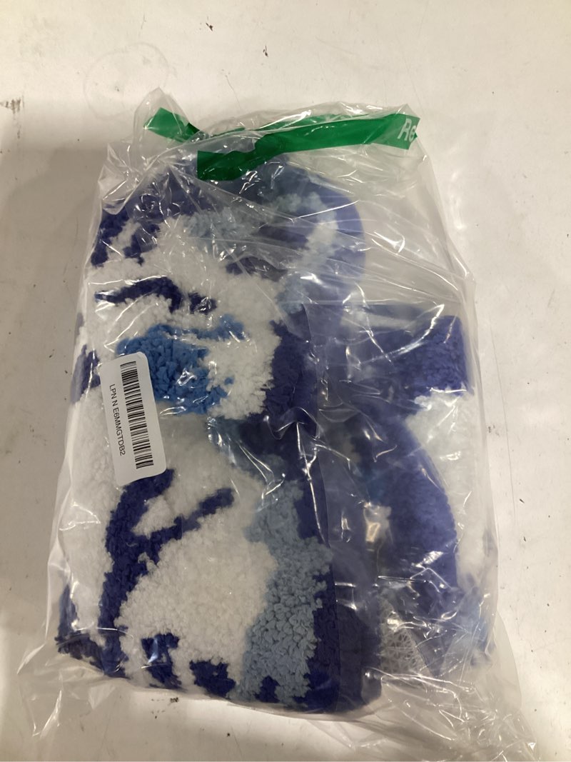 Condition photo showing Good Condition for cute cat bath mat - fun bathroom rug for cat lovers, cute bathroom decor, soft absorbent microfiber bath rug, machine washable funny bath mat with non slip rubber backing (31.5" x 21.6") blue