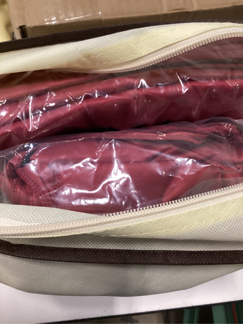 Condition photo showing Good Condition for 20x10ft wrinkle free ?burgundy backdrop curtain for parties soft fabric drapes wedding ?curtain backdrop for birthday party decorations background for photography 5x10ft, 4 panels w5' x h10'(4 panels) burgundy