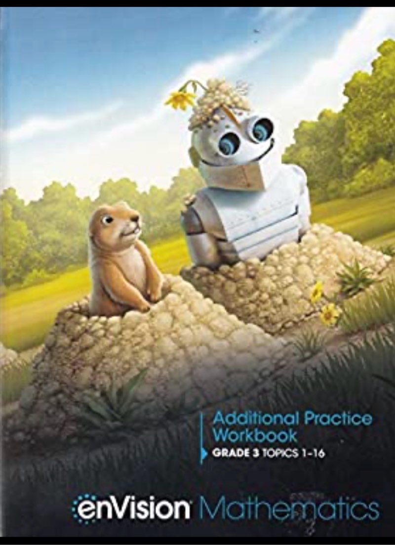 Envision Mathematics 2020 Additional Practice Workbook Grade 3