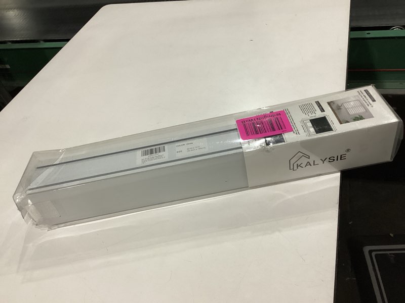 Condition photo showing Good Condition for KALYSIE Cordless Zebra Blinds for Windows, Free-Stop Pull Down Roller Window Shades with Valance, Light Filtering Dual Layers Sheer Shades for Home and Office, White, 20" W x 72" H A. White ( Cordless ) 20"W x 72"H