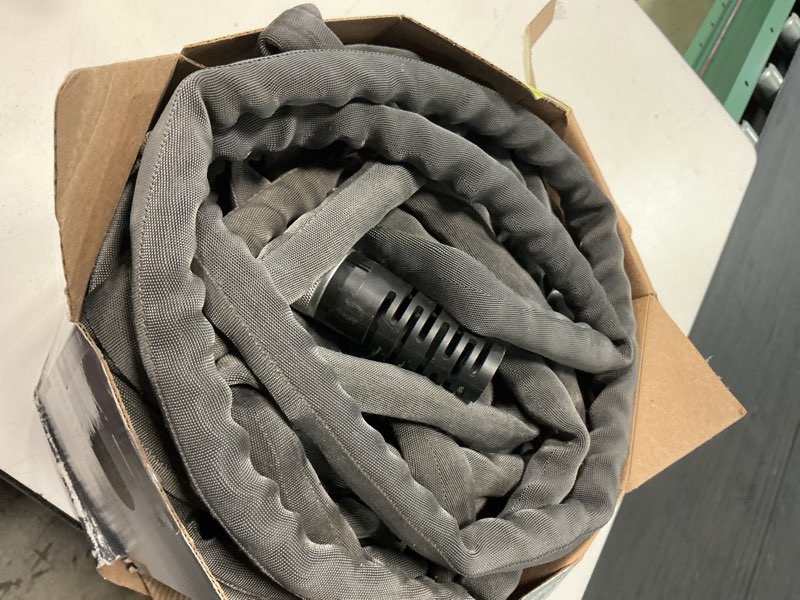 Condition photo showing As Is for teknor apex zero-g 5/8 in. d x 100 ft. l heavy duty commercial grade garden hose