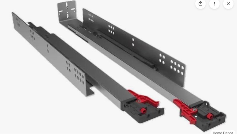 soft close undermount drawer slides