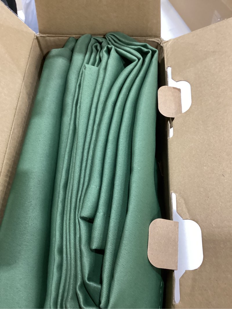 Condition photo showing Good Condition for MIULEE Blackout Room Darkening Curtains Thermal Insulated Black Out Drapes Solid Window Treatment Grommet Light Blocking Curtain for Living Room Bedroom 2 Panels Set 52 x 84 inch Length Olive Green Olive 52"W x 84"L (Pack of 2)