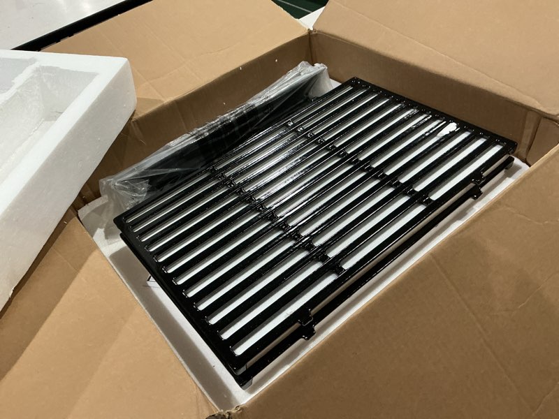 Condition photo showing New/Like New for spirit e310 grill parts for weber spirit 300 & gs4 spirit ii 300 series | 17.5" grill grates & 15.3" flavorizer bars for weber spirit e-310 e-315 e/s330 grill with front control for weber 7638 7636