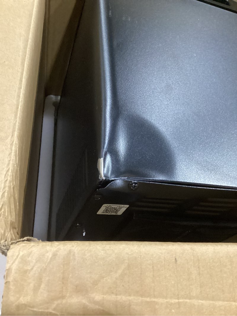 Condition photo showing As Is for NEEDONE Electric Cigar Humidor 8L with Heating and Cooling Quiet Control System, Thermostatic Cabinet Humidor Box with Spanish Cedar Wood Shelves & Drawer with Hygrometer, Gift for Men…, NOT TESTED, DENTED