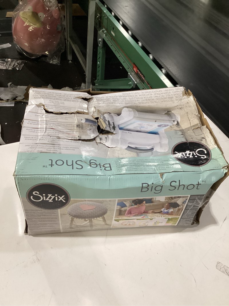 Condition photo showing Good Condition for sizzix 660200 big shot manual die, 6 inches