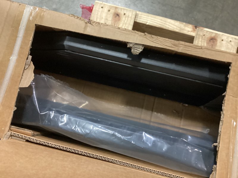 Condition photo showing Good Condition for APS 6-inch (Black Stainless Steel Flat Style) Running Boards Nerf Bars Side Steps Step Rail Compatible with Ram 1500 2019-2026 Crew Cab (Will Not Fit 2018 Previous Generation Build in 19-24)