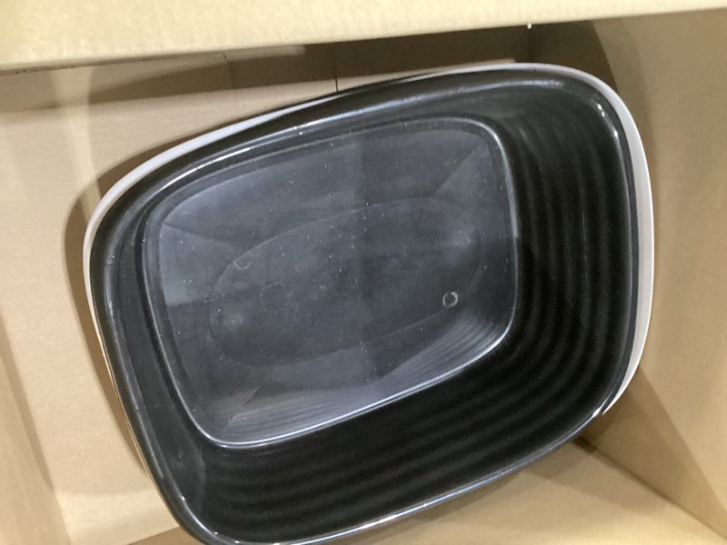 Condition photo showing Good Condition for used arm & hammer large sifting litter box scoop free cat litter tray with microban, made in usa