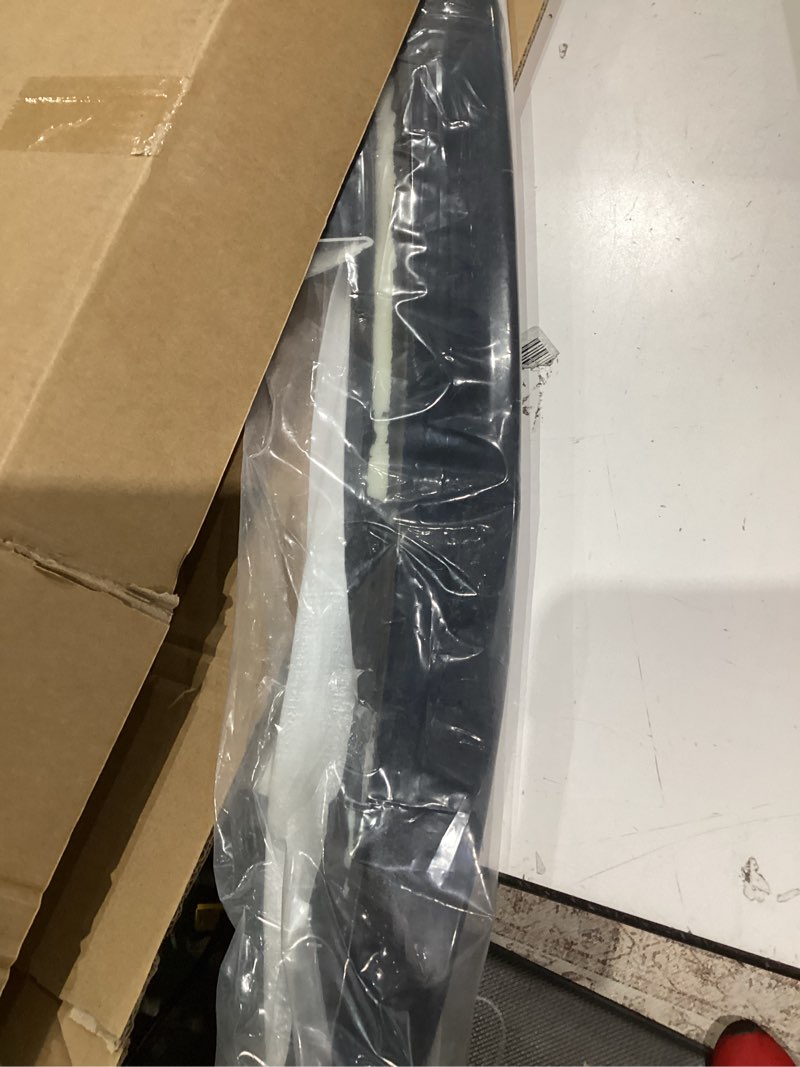 Condition photo showing As Is for Rear Trunk Spoiler Wing Fit for BMW 5 Series 528i/ 535i/ 550i/ 535d/ F10 2011-2016 Gloss Black M5 Style Decklid Lip Exterior Accessories