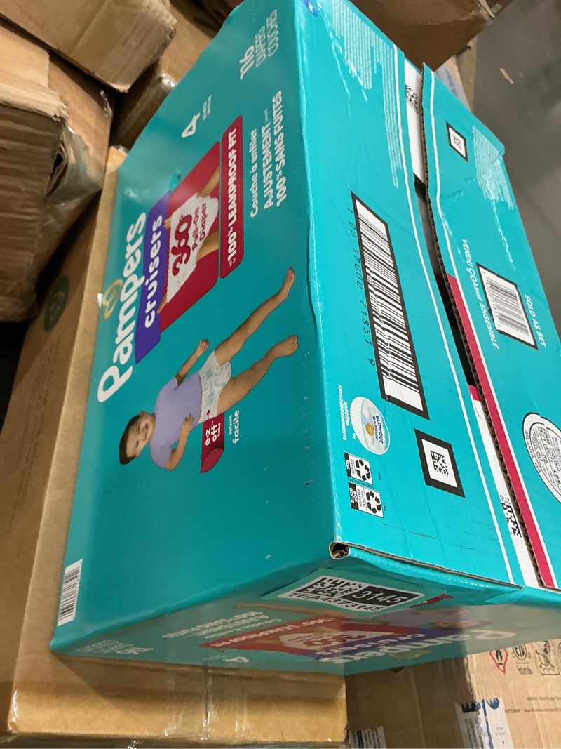 Condition photo showing New/Like New for pampers diapers - cruisers 360 - size 4, 116 count, babyproof up to 100% leakproof pull-on diaper