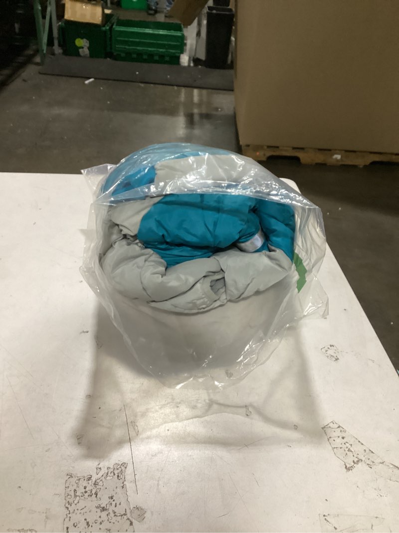 Condition photo showing Good Condition for MIGOHI Full Body Dog Coat - Warm Reflective Winter Coat for Medium Dogs with Harness,Turtleneck Dog Fleece Jacket,Four-Leg Windproof Puffer Jackets Snowsuit with Zipper for Small Medium Large Dogs,L Turquoise Large(Back:16.9")