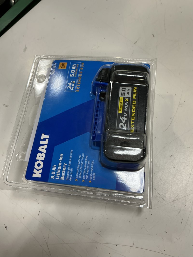 Condition photo showing Good Condition for kobalt 24 -volt, 5 ah 1 -pack lithium ion (li-ion) battery
