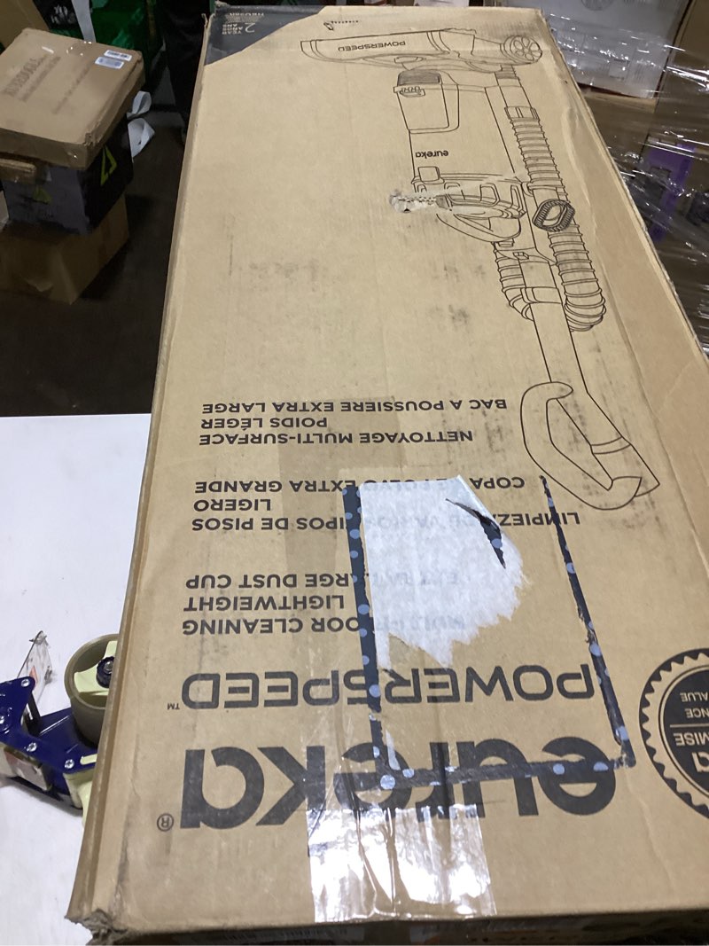 Condition photo showing As Is for Kenmore DU1275 Featherlite Bagless Upright Vacuum Lightweight Carpet Cleaner with 4 Height Adjustment, Hair Eliminator Brushroll & 2 Cleaning Tools Light Green