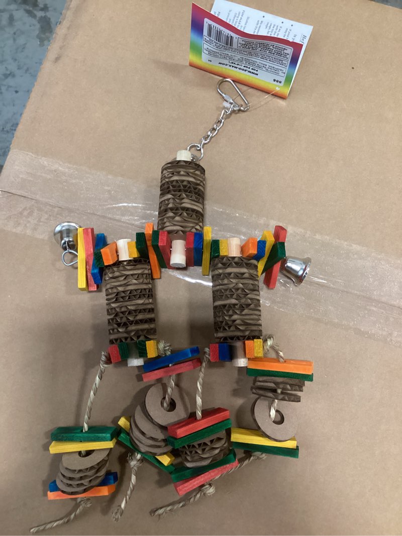 Condition photo showing New/Like New for Fun max bird toys 