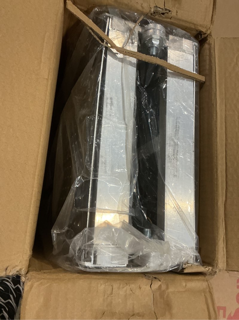 Condition photo showing Good Condition for Aluminum Motorcycle Ramps & Loading Ramps for Pickup Trucks - Tri-Fold Lightweight Design for Dirt Bikes, Lawn Mowers, ATVs, 600 lb Capacity, 89"*11", 1PC, Silver