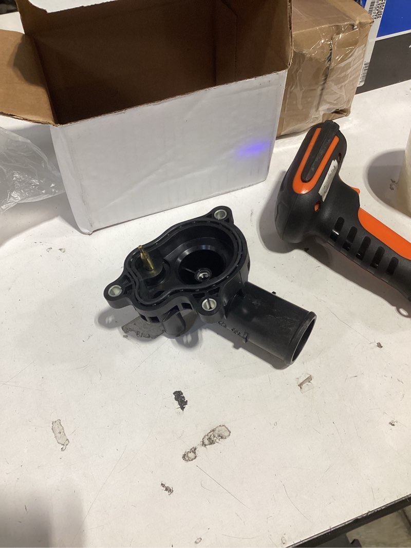 Condition photo showing Good Condition for motorad 1009-194 integrated map controlled housing thermostat 194 f 1 pack engine coolant thermostat housing assembly fits jeep grand cherokee 16–21 wrangler 18–23 gladiator 20–23 dodge durango 16–23