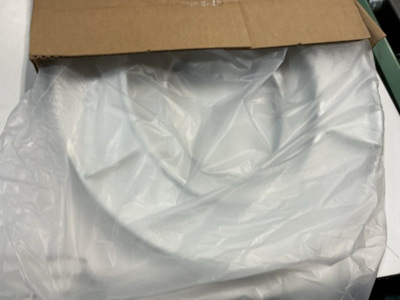 Condition photo showing As Is for Little2Big Toilet Seat with Built-In Potty Training Seat, Slow Close, Durable Plastic, Made in USA, ROUND, White