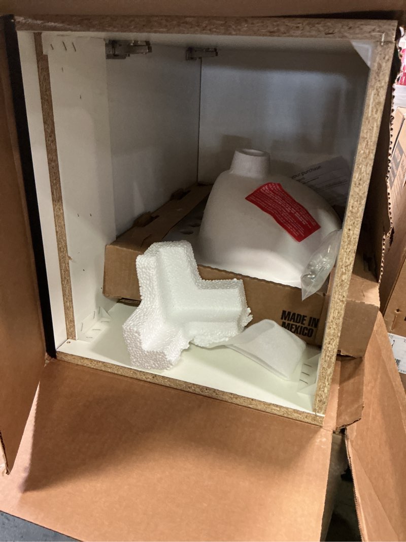 Condition photo showing As Is for Project source 5502024 Project-Source-PS-18-IN-BLUE-VANITY-COMBO/5014599563" on this server