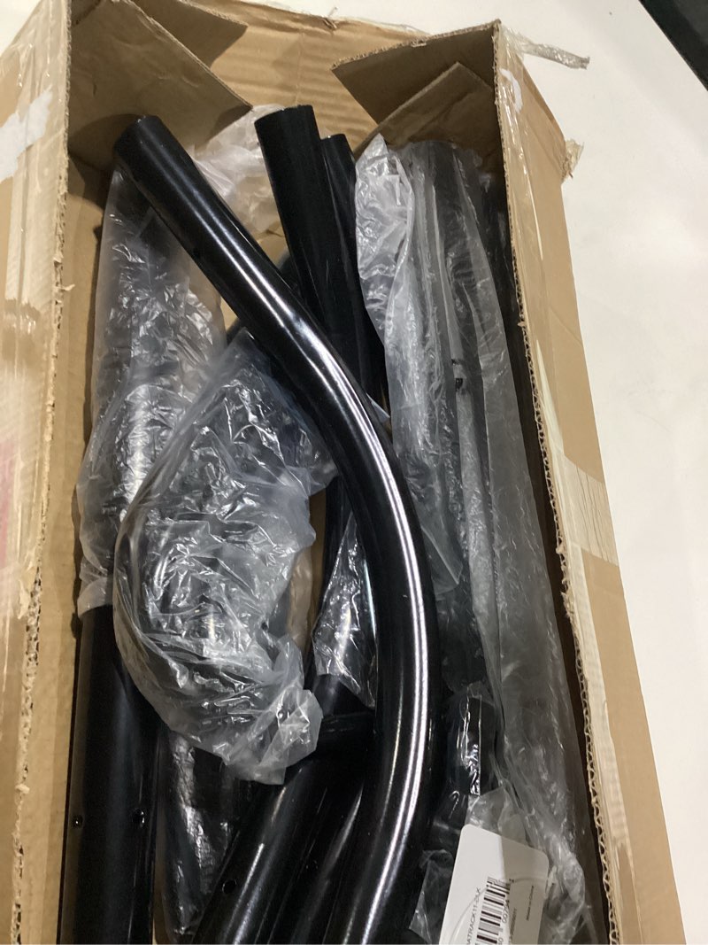 Condition photo showing Good Condition for Mind Reader Freestanding Coat Rack, Multi-Tier Organizer for Office and Entryway, Metal, Black