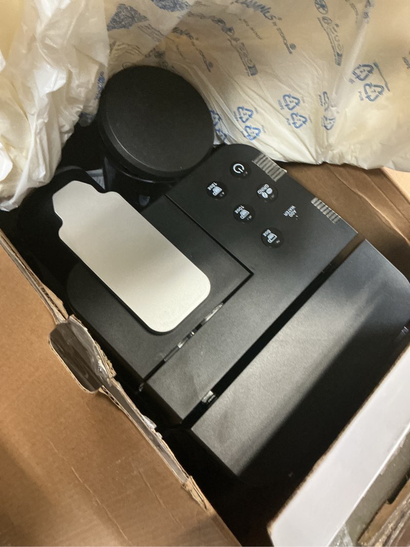 Condition photo showing As Is for Cuisinart Single-Serve Coffee Maker + Coffee Grinder with 8, 10, and 12 oz. Serving Size, Compatible with Single-Cup Pods, 48-Ounce Removable Reservoir, Stainless Steel, DGB-2SS