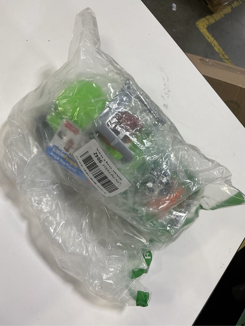 Condition photo showing New/Like New for Fisher-Price Little People Toddler Toy Push & Play Tractor Push-Along Musical Farm Vehicle with 2 Figures for Pretend Play Kids Ages 1+ Years
