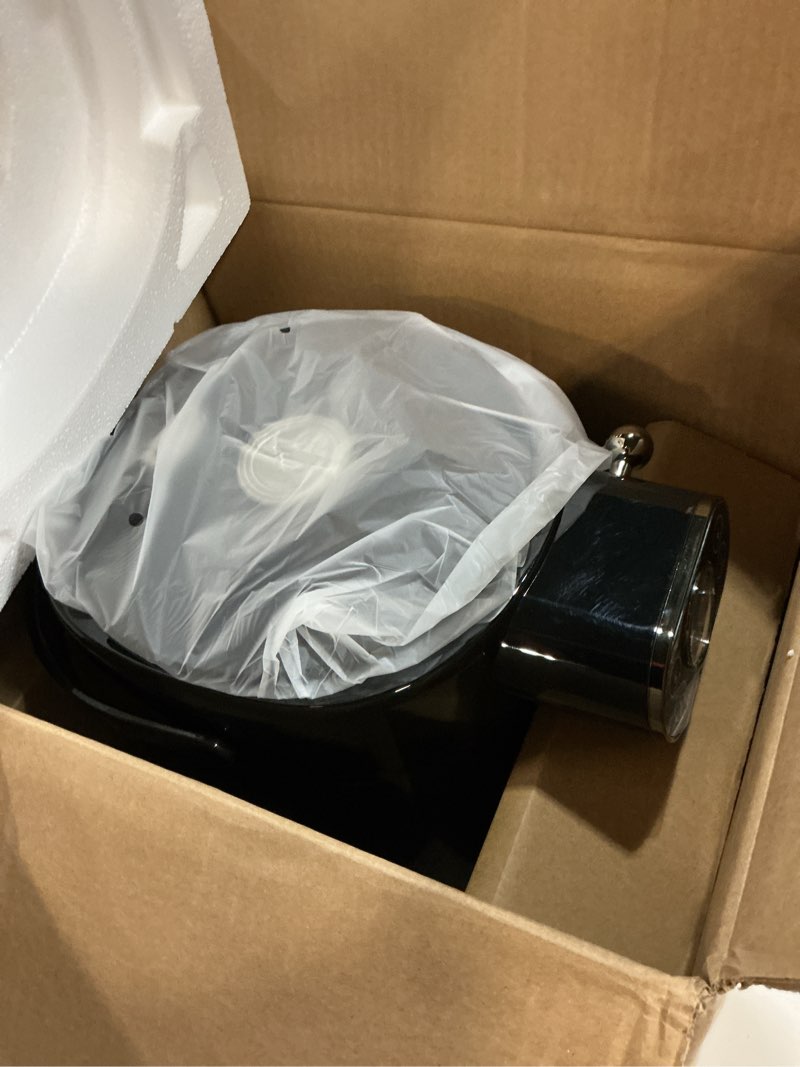 Condition photo showing As Is for octavo water boiler & warmer 3 liter, 304 stainless steel water tank, 800 watt 6 adjustable water temperature, lcd touch control screen, child lock with water shortage indicator, black