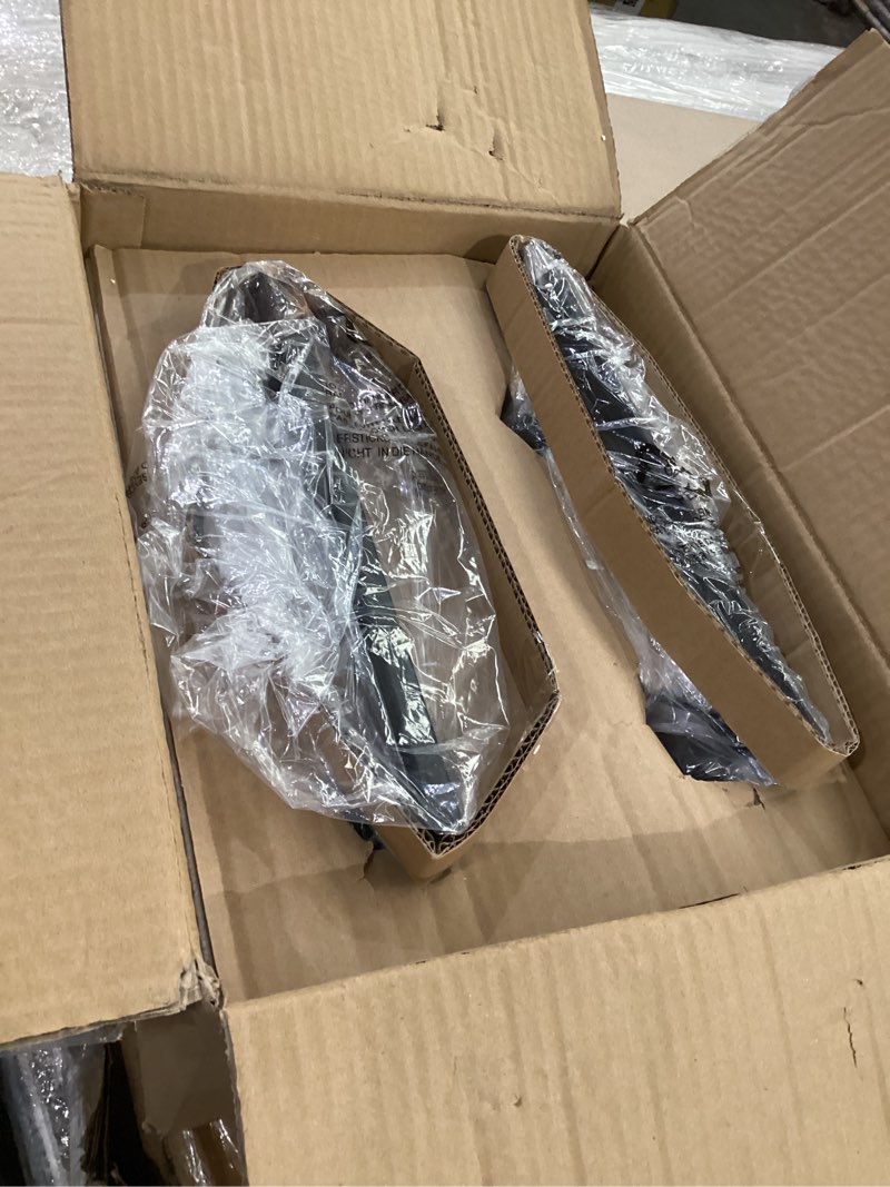Condition photo showing Good Condition for volisun crystal vanity lights for bathroom, 4 light bathroom vanity light, modern matte black bathrooms light over mirror, black bathrooms lights fixtures-ul certificated(exclude bulb) black 4 light