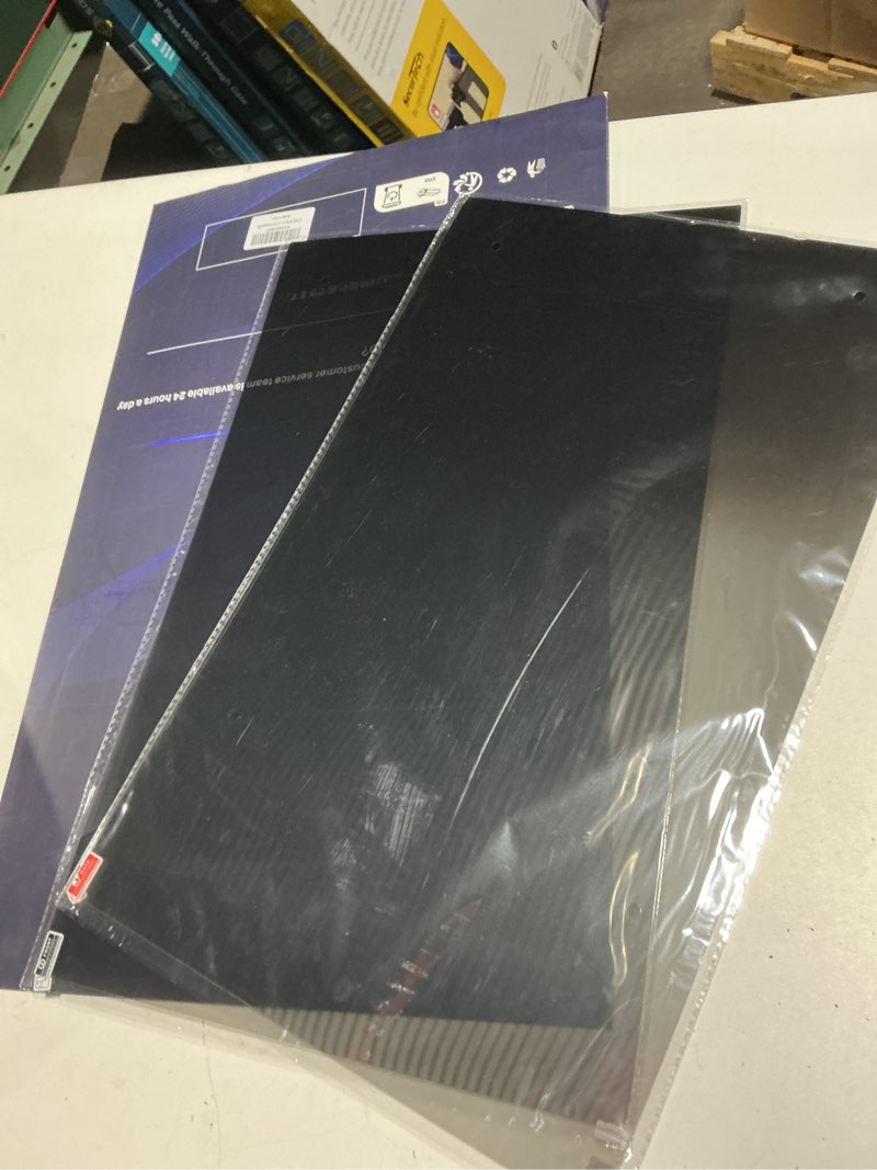 Condition photo showing Good Condition for [2 pack] 22 inch computer privacy screen filter for monitor 16:10 aspect ratio, eye protection anti blue light privacy shield and anti-glare protector, 22inch removable anti-scratch 22in protector film 2 pcs for 22 inch 16:10 aspect