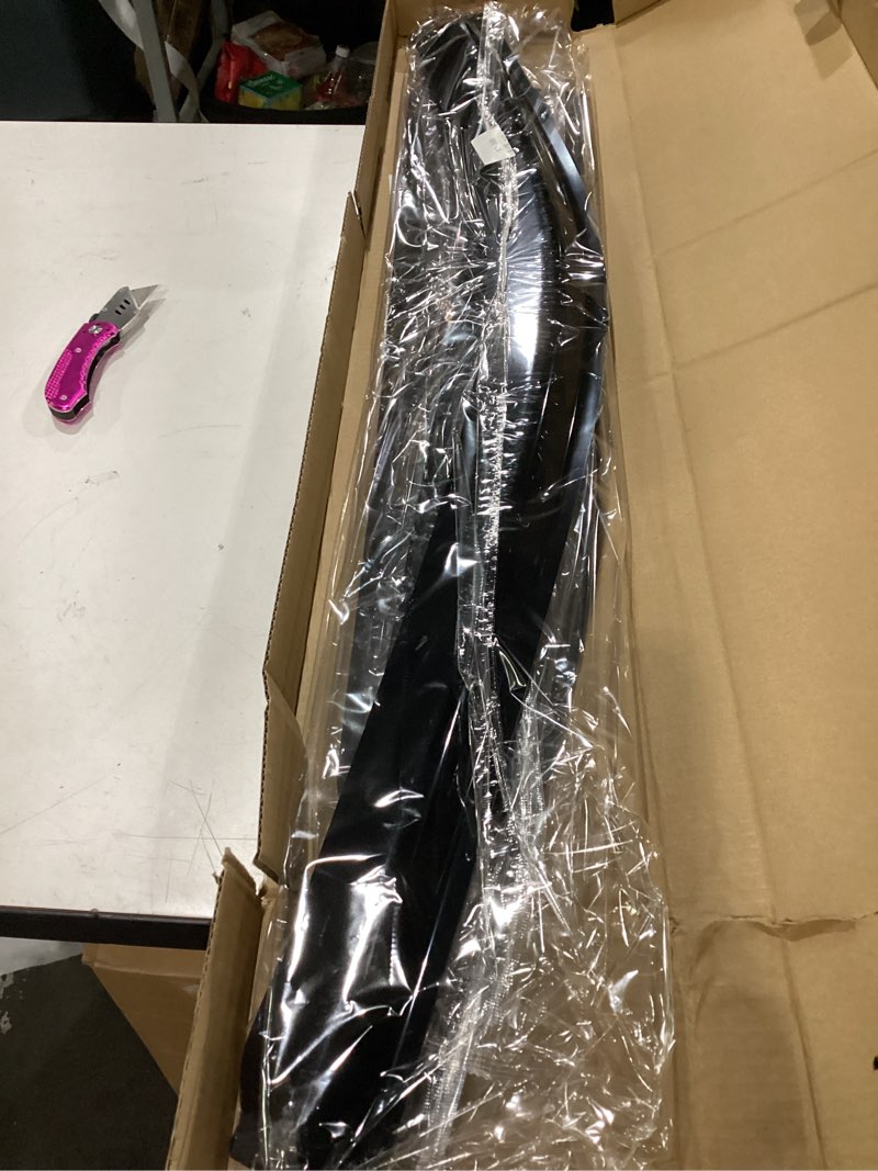Condition photo showing As Is for window visors rain guards for 2017-2026 jeep compass, out-channel window vent wind deflectors visors shades for 17-26 compass