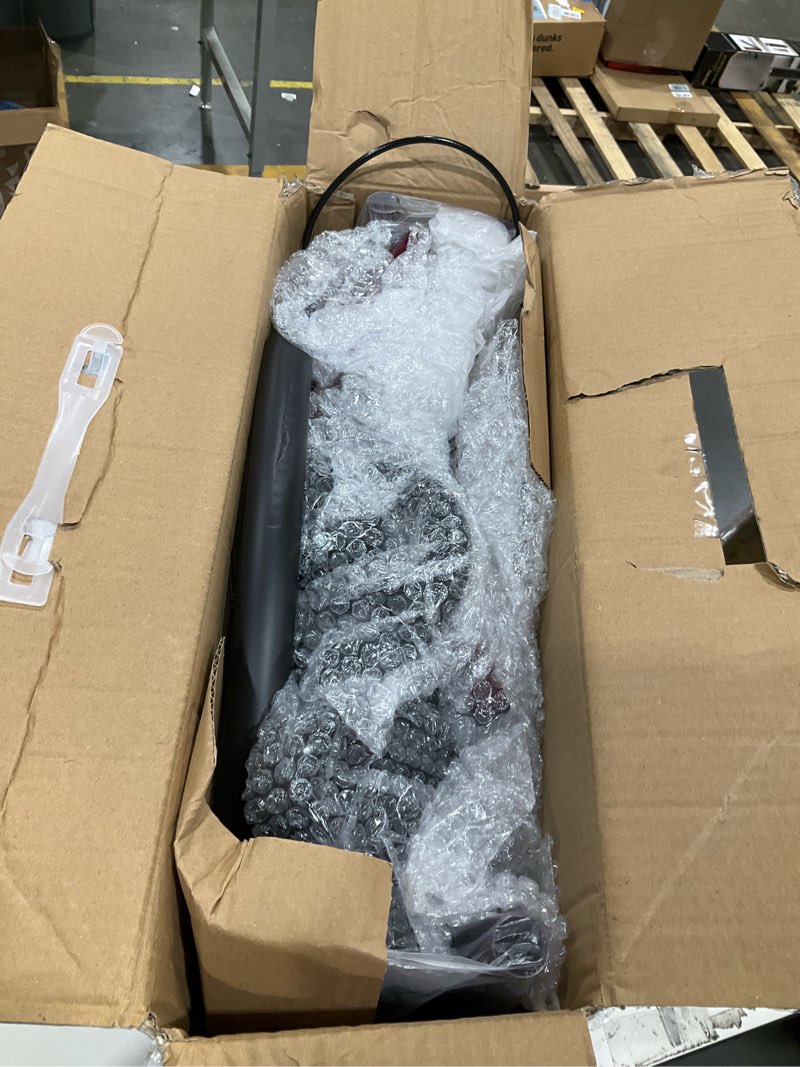 Condition photo showing Good Condition for Medline Steel Rollator Walker with Seat, Burgundy, 350 lb. Weight Capacity, 6” Wheels, Foldable, Adjustable Handles, Rolling Walker for Seniors, Walker for Mobility Impaired